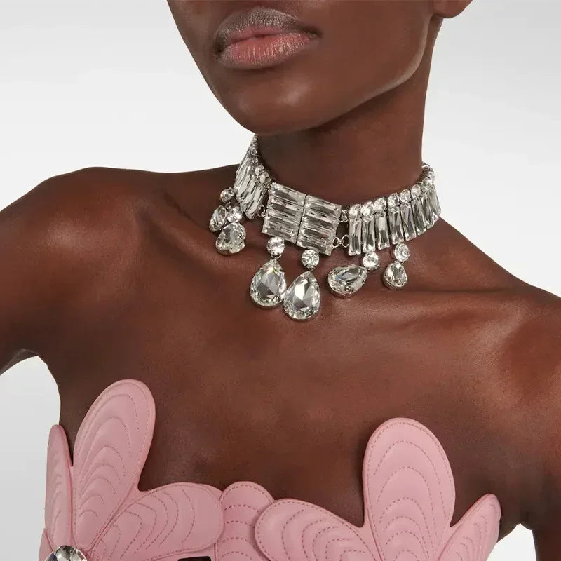 Crystal Choker Neckalce