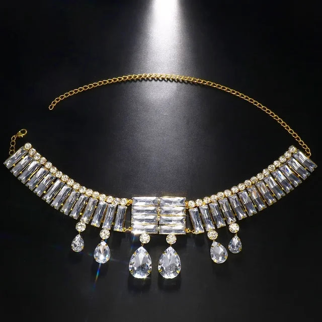 Crystal Choker Neckalce