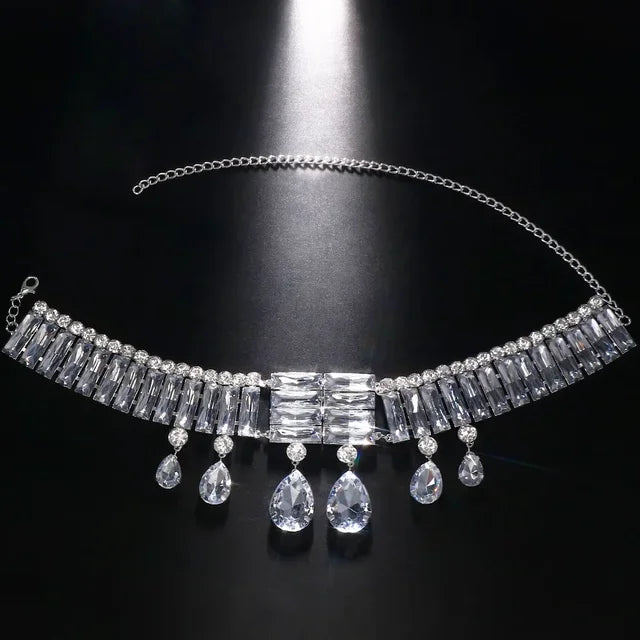 Crystal Choker Neckalce